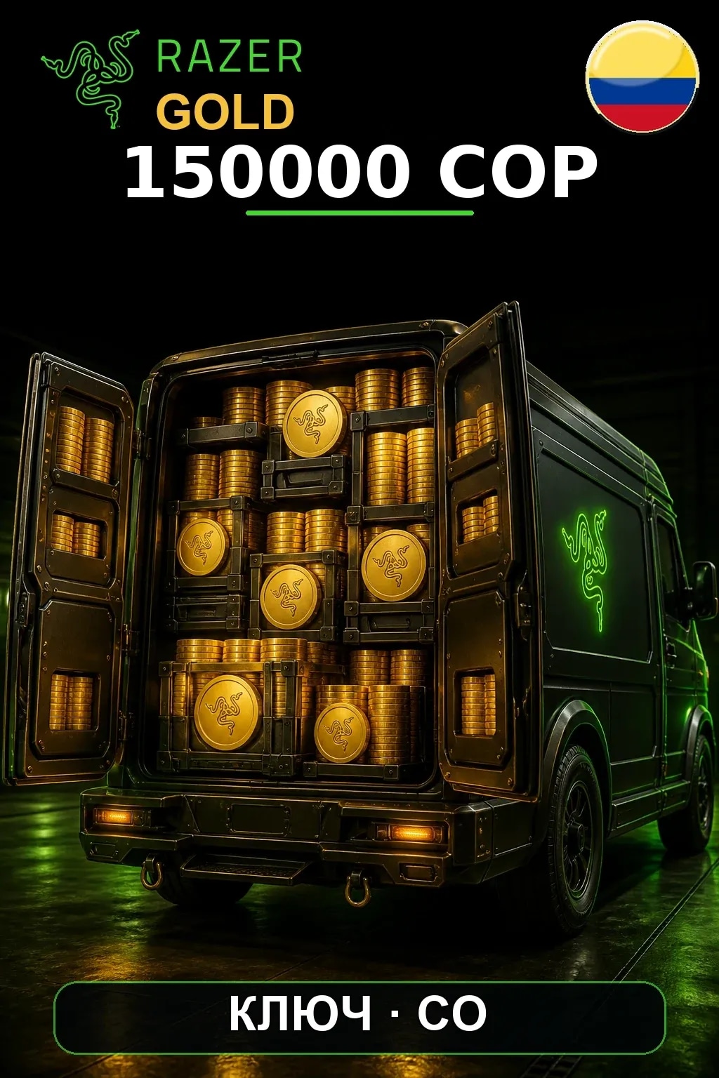 COP 150000 Razer Gold